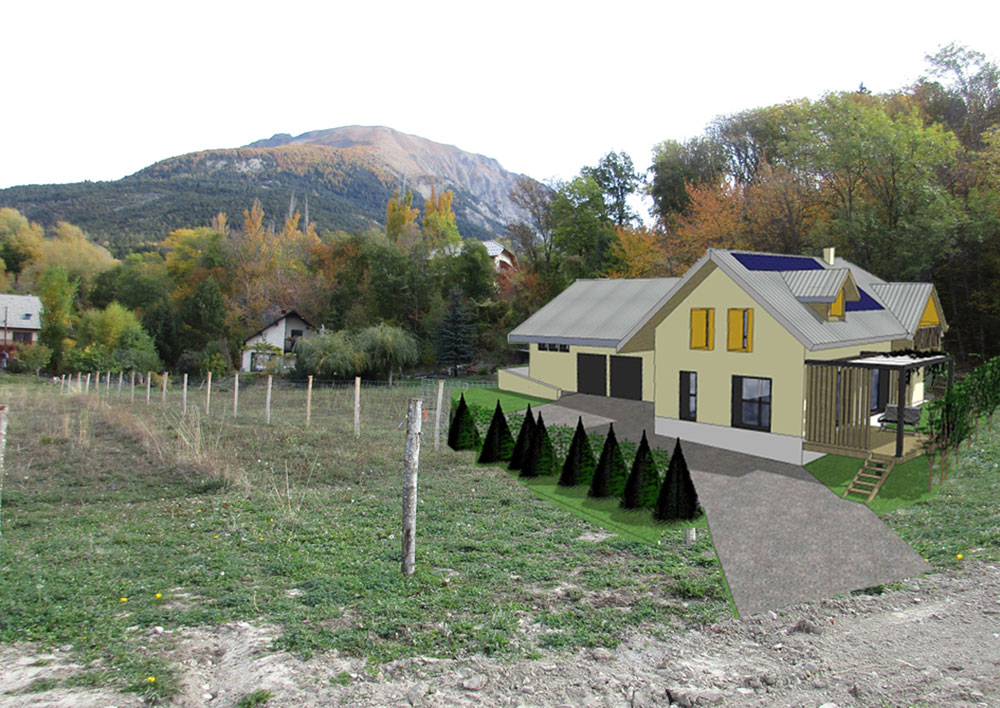Maison bioclimatique