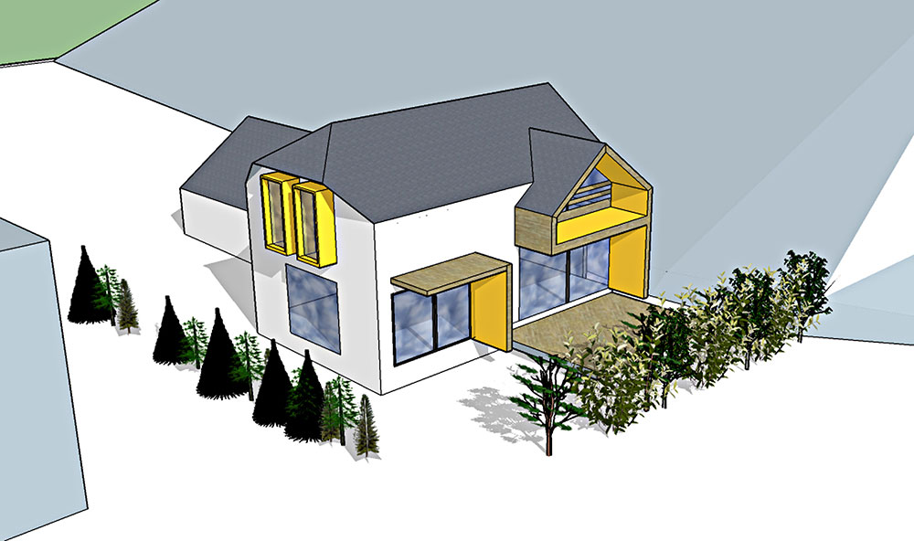 Maison bioclimatique